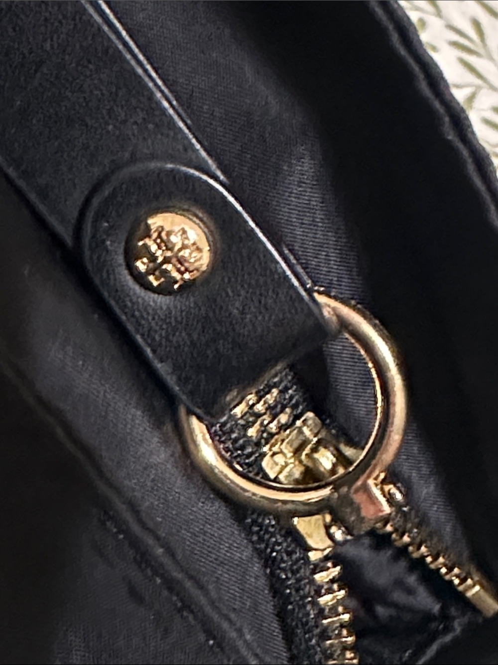 Tory Burch Black Nylon Tote Bag - Picture 16 of 16